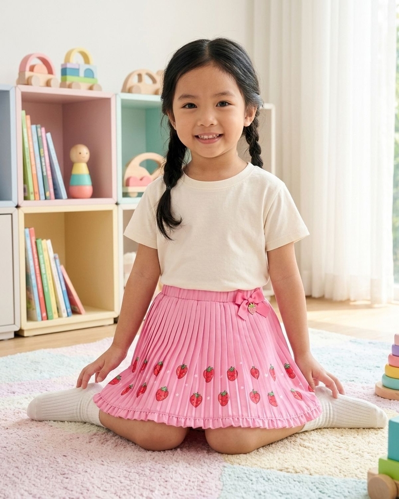 Chân váy xếp ly