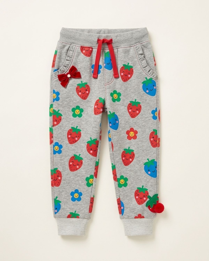 Quần jogger nỉ bo gấu