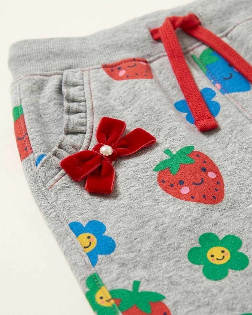 Quần jogger nỉ bo gấu