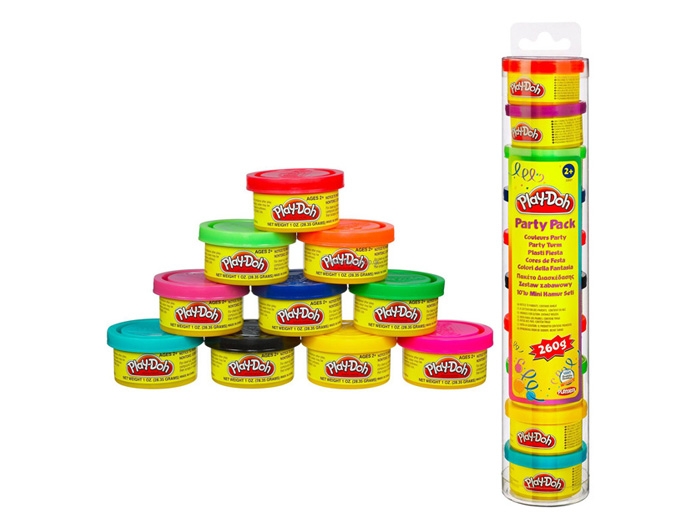 Mùa hè xanh - Nhận quà thả phanh cùng Megamart - Play-Doh 22037 - Ống bột nặn 10 màu