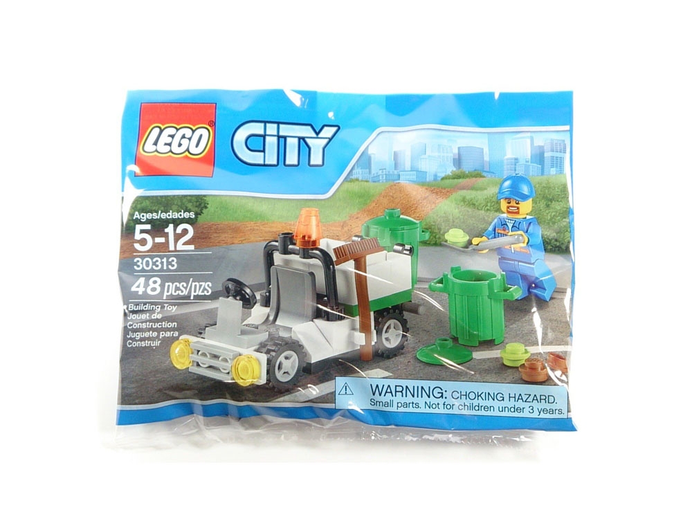 Mùa hè xanh - Nhận quà thả phanh cùng Megamart - Lego City 30313 - Xe Rác