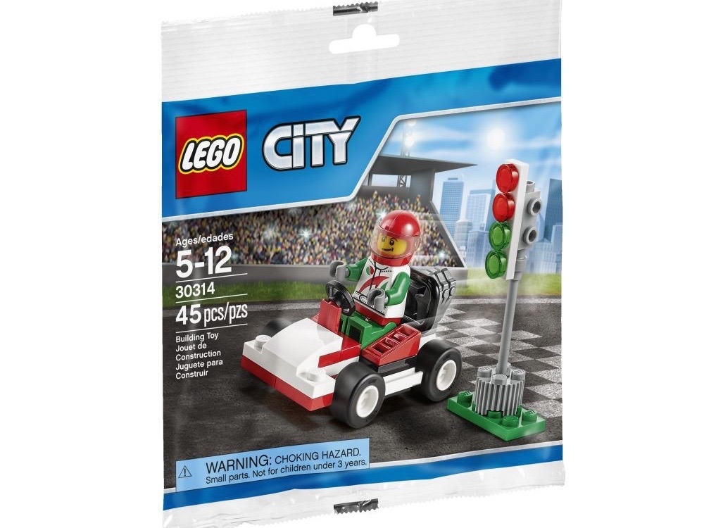Mùa hè xanh - Nhận quà thả phanh cùng Megamart - Lego City 30314- Tay đua Kart