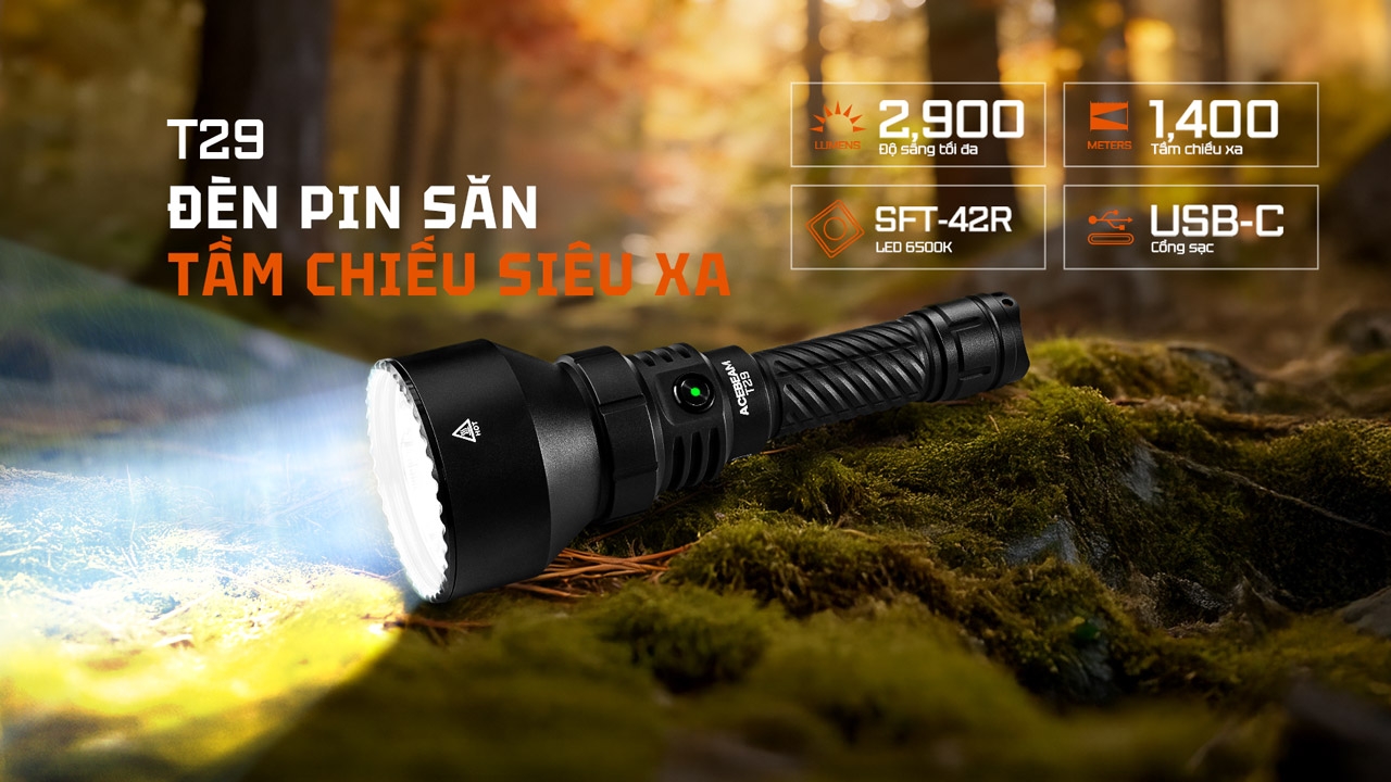 Đèn pin Nitecore EX7