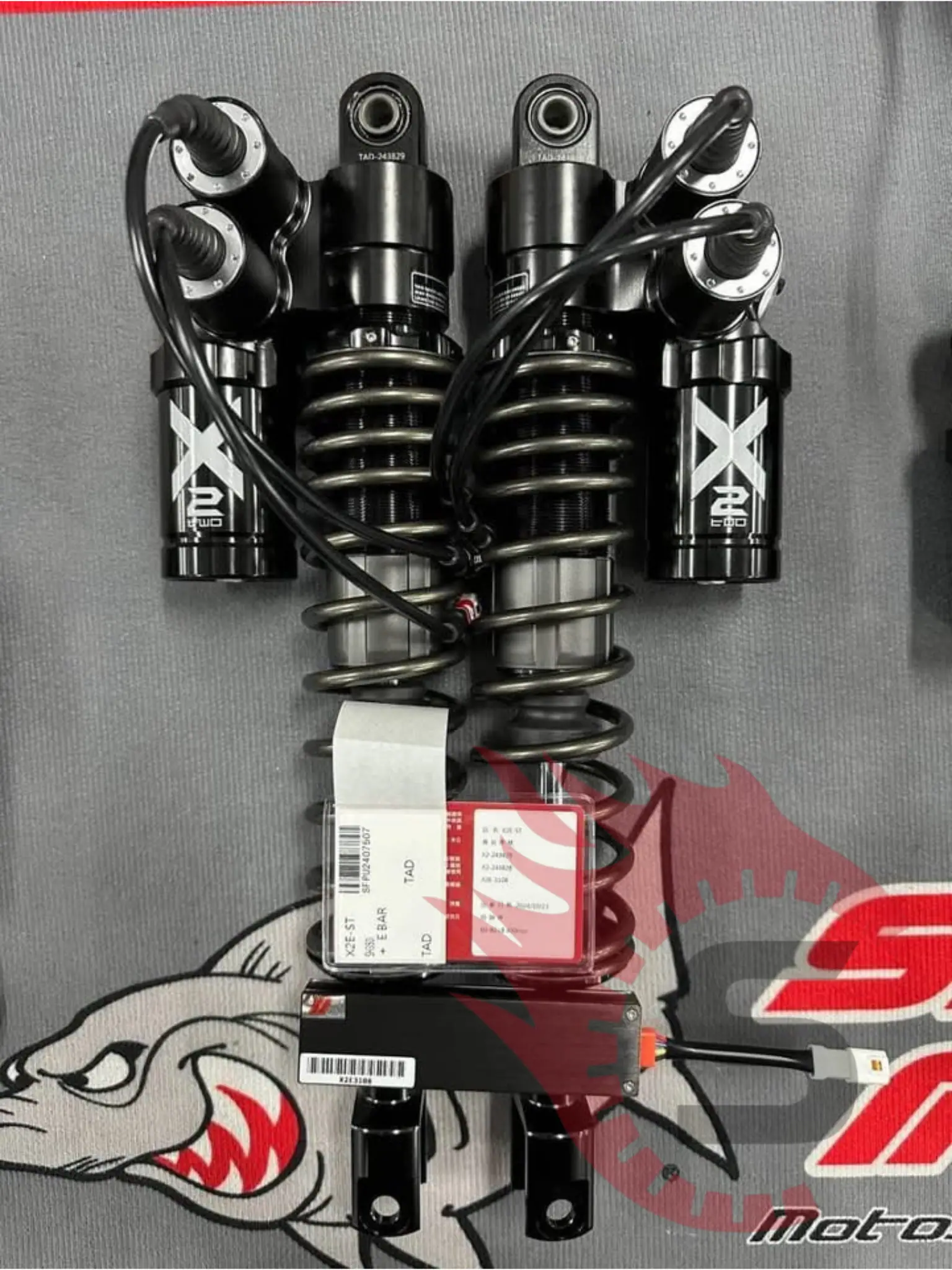 Phuộc Shark X2 bình dầu rời chính hãng