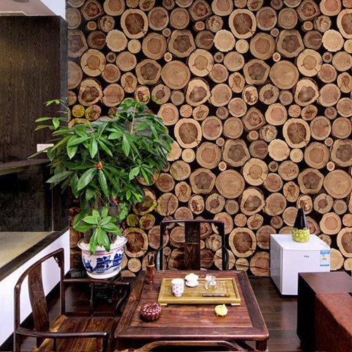 Giấy dán tường giả gỗ Lào Cai giá tốt