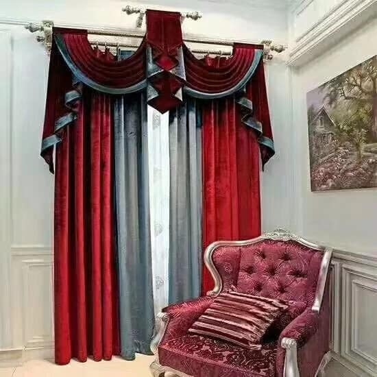 Mành rèm nhung lụa hoàng gia