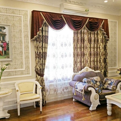 Mẫu rèm đẹp cho biệt thự tại Rèm cửa Lào cai