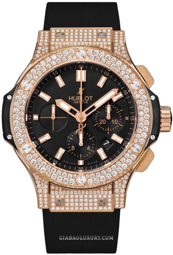 Đồng Hồ Hublot Big Bang King Gold Pavé 301.PX.1180.RX.1704