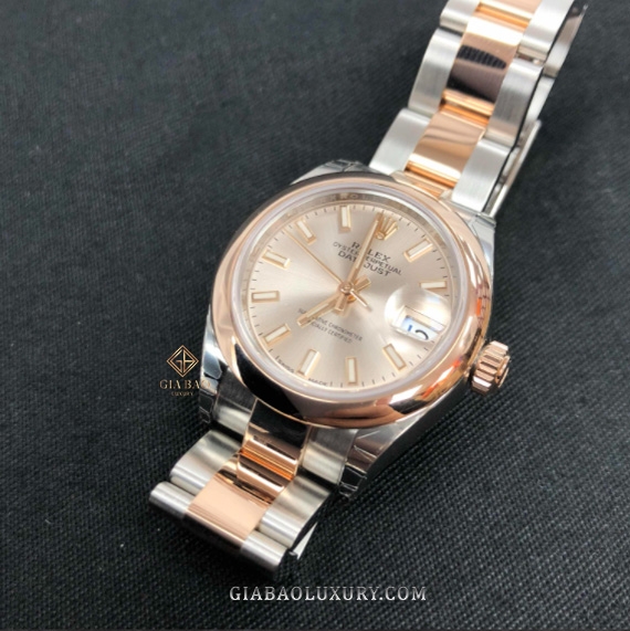 Đồng Hồ Rolex Lady-Datejust 279161 Mặt Số Sundust Dây Đeo Oyster