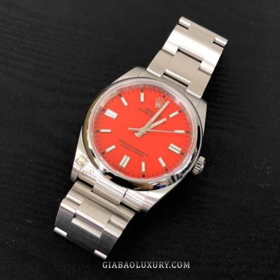 Đồng Hồ Rolex Oyster Perpetual 36 126000 Mặt Số Đỏ