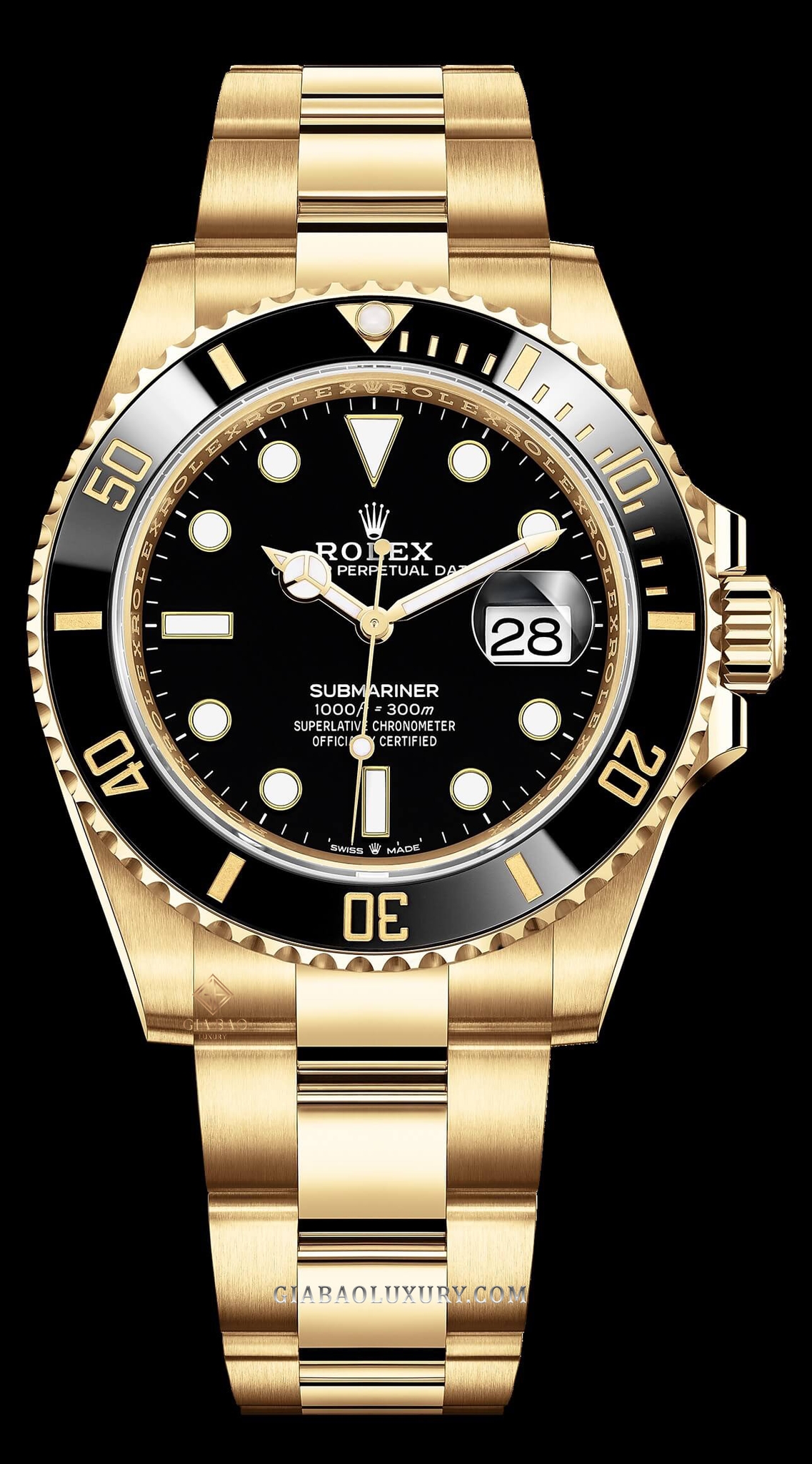 Đồng Hồ Rolex Submariner 126618LN Mặt Số Đen