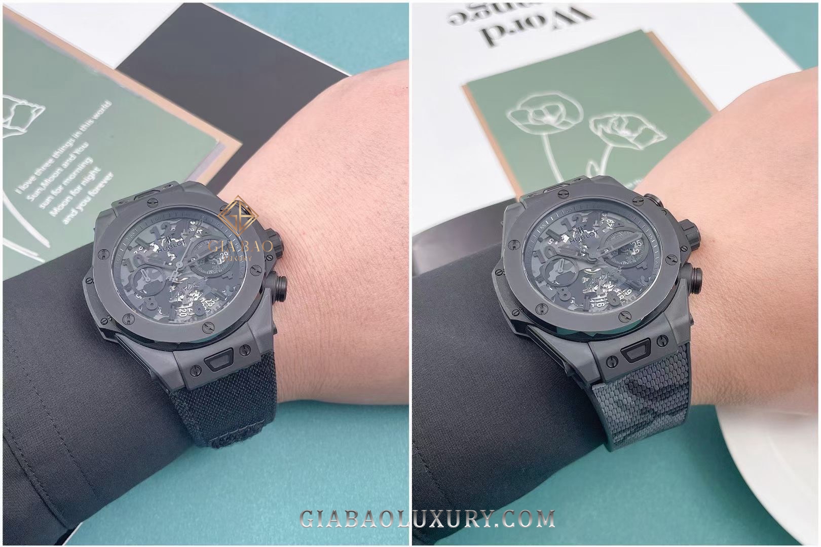 Đồng Hồ Hublot Big Bang Unico All Black Camo Yohji Yamamoto 45 mm 411.CI.0110.RX.YOY20