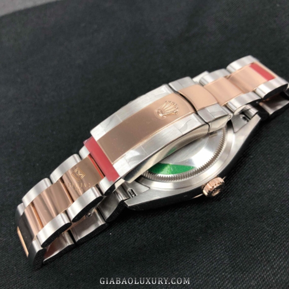 Đồng Hồ Rolex Datejust 36 126201-0014 Mặt Số Xám Cọc Số Dạ Quang
