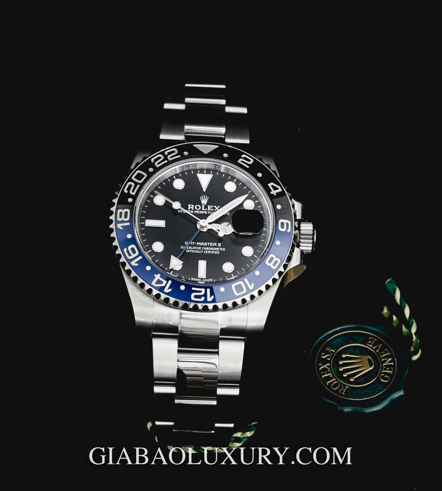 Đồng Hồ Rolex Oyster Perpetual GMT Master II-116710BLNR