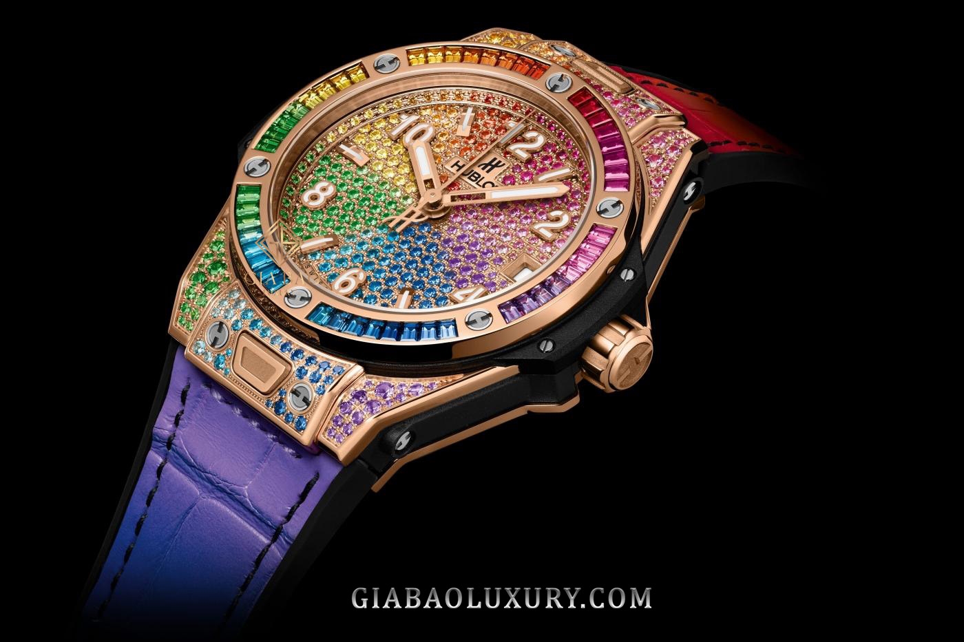 Đồng Hồ Hublot Big Bang One Click RAINBOW 465.OX.9910.LR.0999