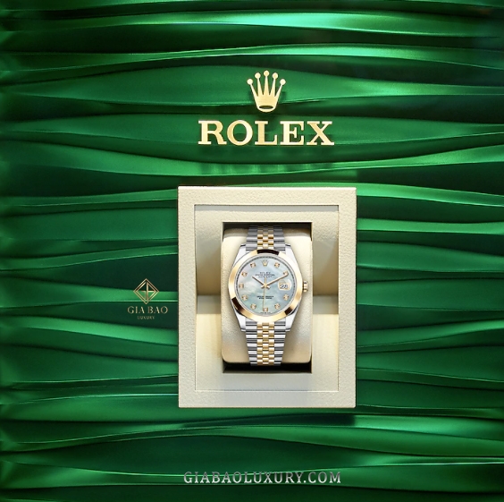 Đồng Hồ Rolex Datejust 41 126303 Mặt Số Vỏ Trai