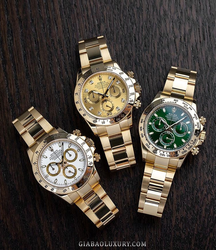 Đồng Hồ Rolex Cosmograph Daytona 116508 Mặt Số Trắng