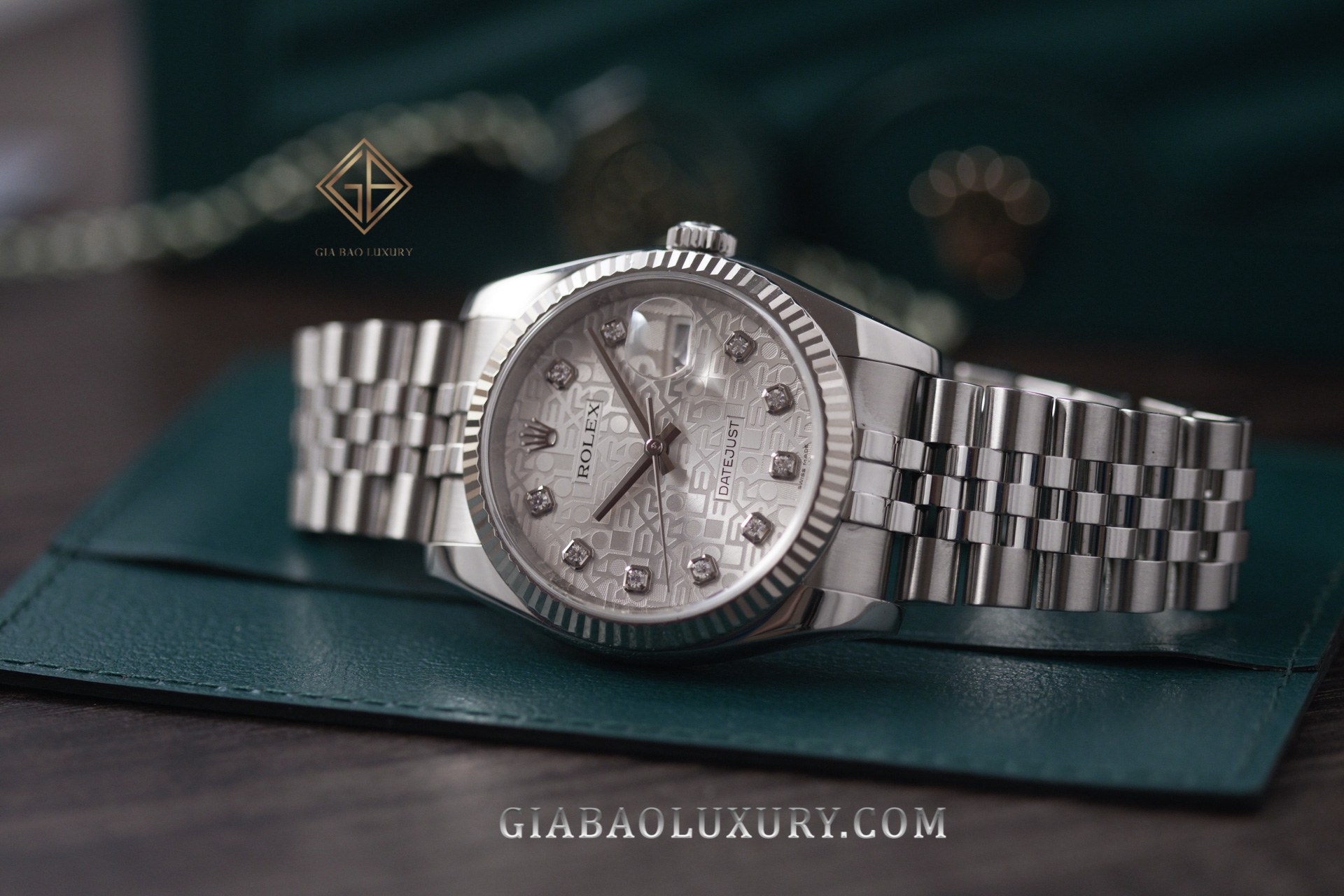  đồng hồ Rolex Oyster Perpetual Datejust 36mm Fluted Bezel 116234