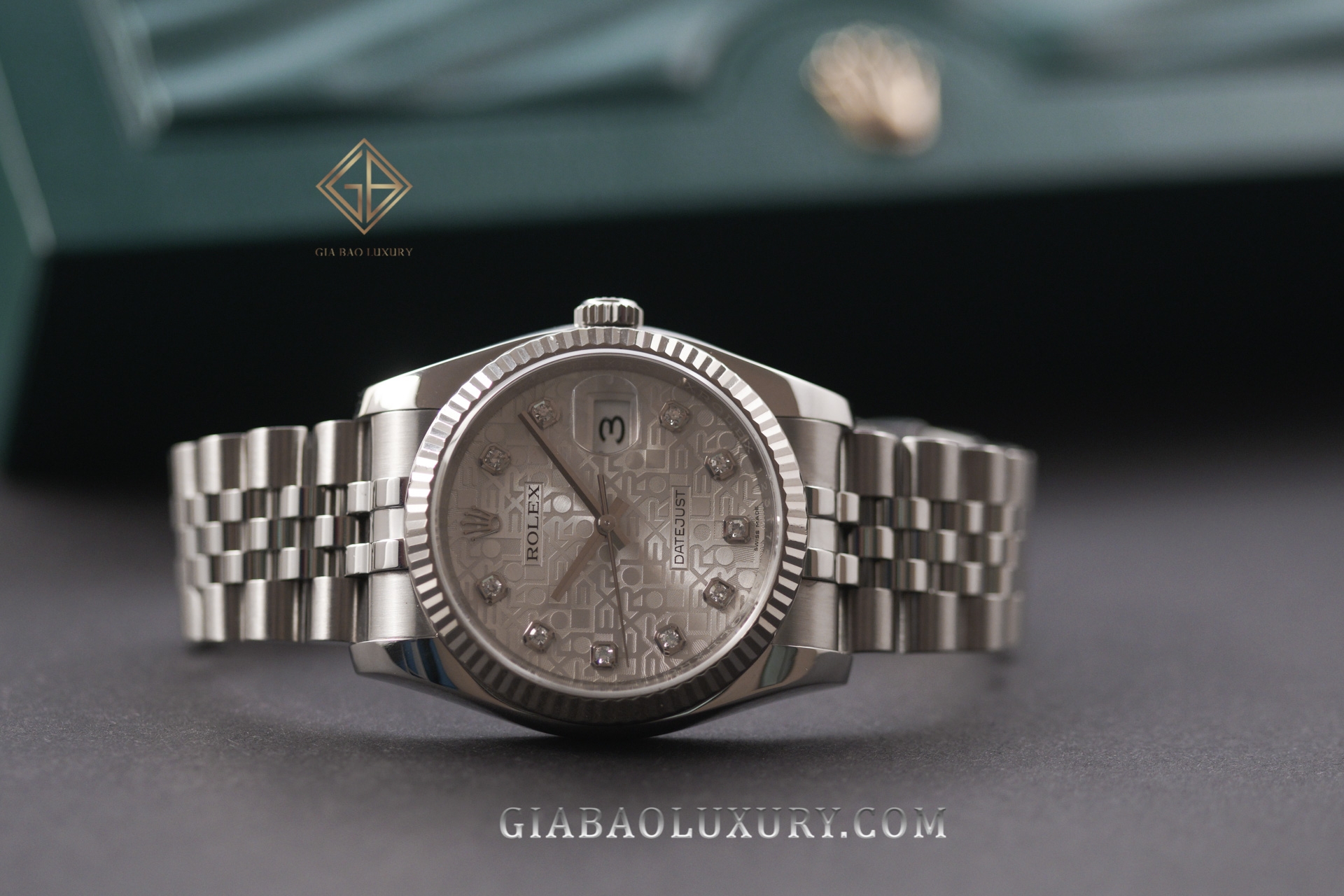  đồng hồ Rolex Oyster Perpetual Datejust 36mm Fluted Bezel 116234