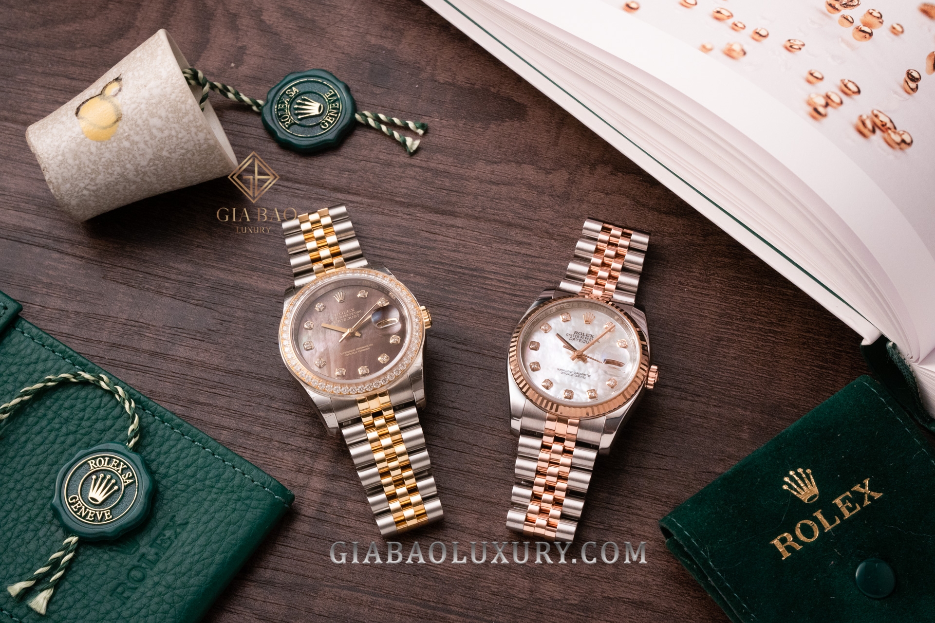 Đồng Hồ Rolex Datejust 36 116231 Mặt Số Vỏ Trai Trắng