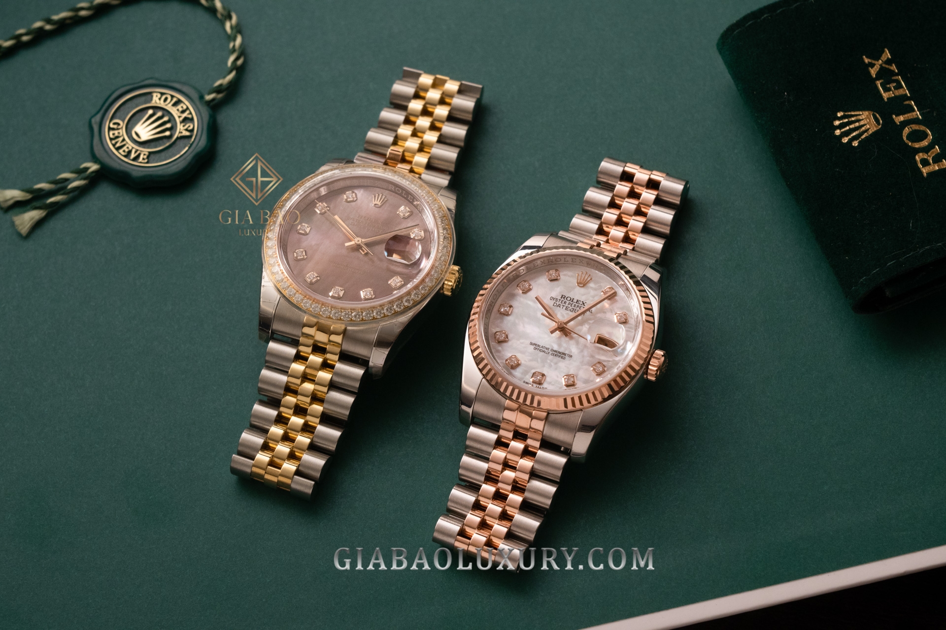 Đồng Hồ Rolex Datejust 36 116231 Mặt Số Vỏ Trai Trắng