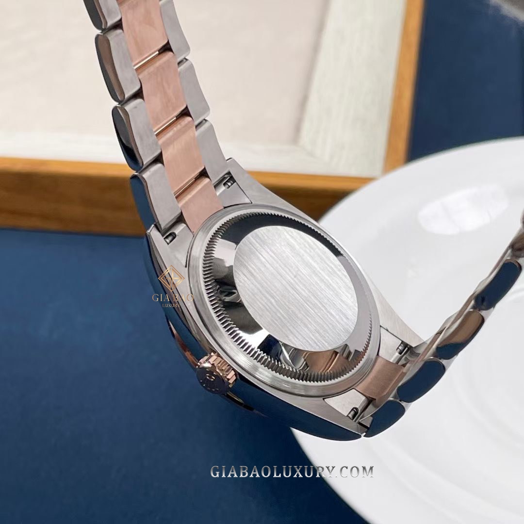 Đồng Hồ Rolex Datejust 36 126281RBR Mặt Số Rhodium Tối Cọc Số La Mã Dây Đeo Oyster
