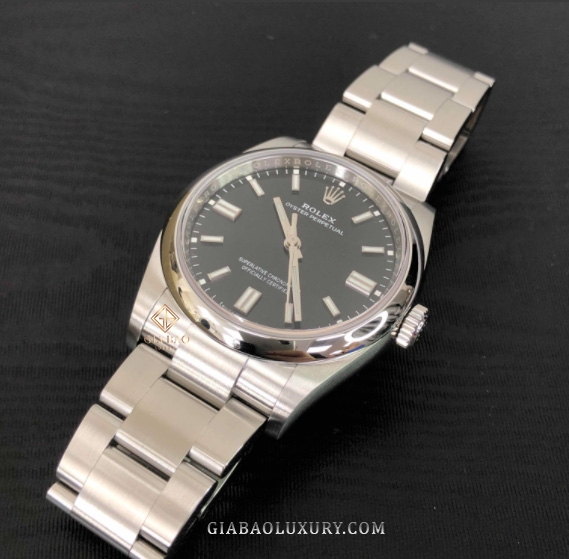 Đồng Hồ Rolex Oyster Perpetual 36 126000 Mặt Số Đen