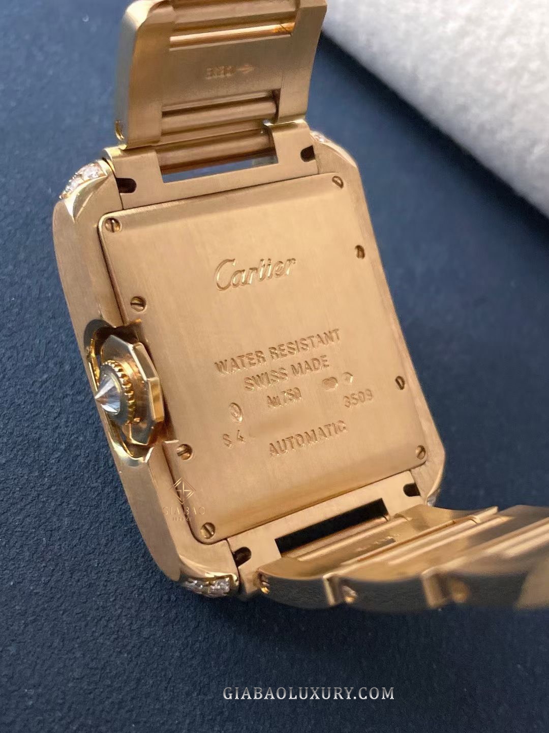 Đồng Hồ Cartier Tank WT100006