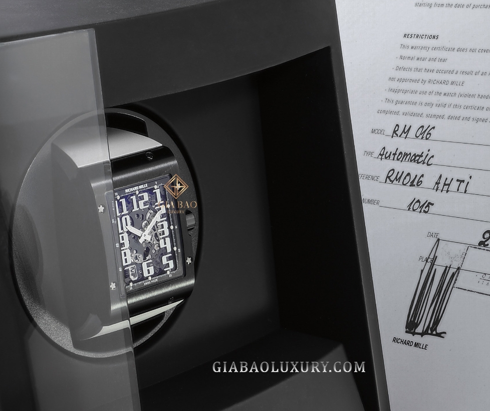 Đồng Hồ Richard Mille RM016 "The Hour Glass"