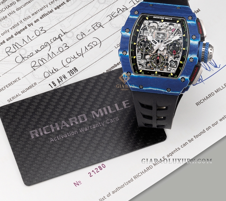Đồng Hồ Richard Mille RM011-03 Jean Todt