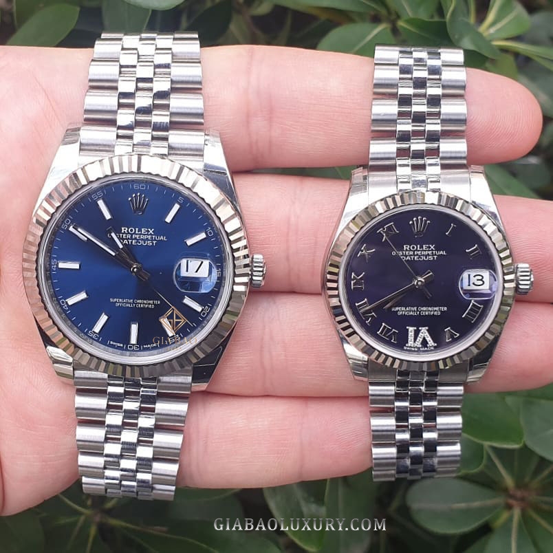Đồng Hồ Rolex Datejust 31 178274 Mặt Số Purple Cọc Số La Mã