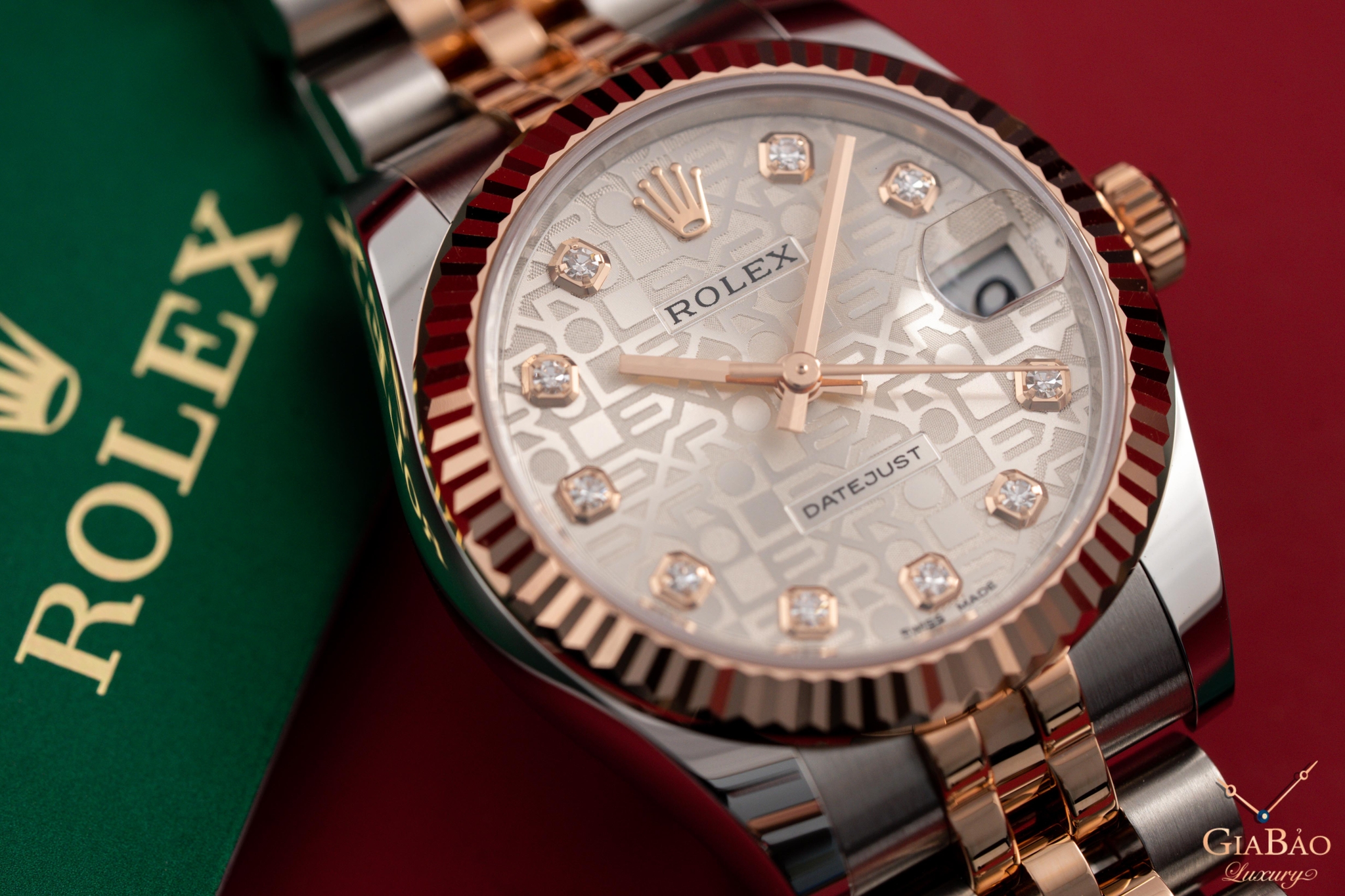 Đồng hồ Rolex Lady-Datejust 178271 Mặt Số Vi Tính Trắng