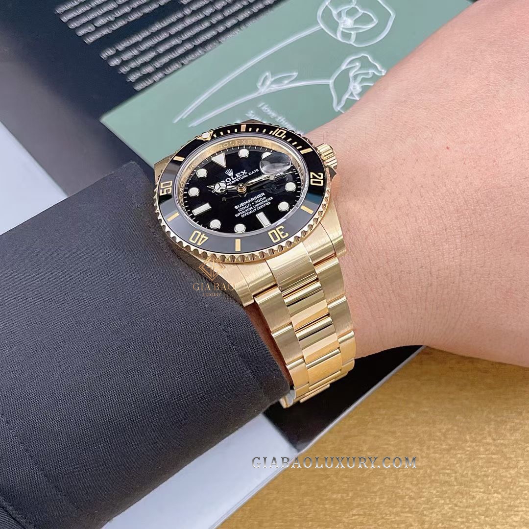 Đồng Hồ Rolex Submariner 126618LN Mặt Số Đen