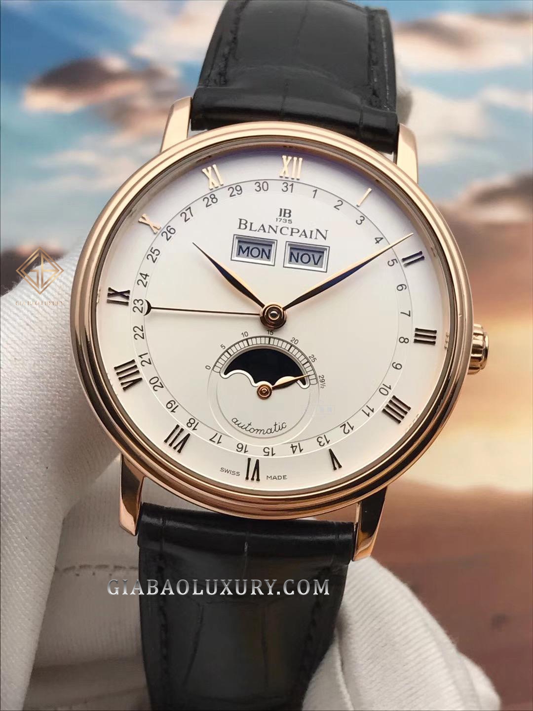 Blancpain Villeret Silver Dial 6263-3642-55B