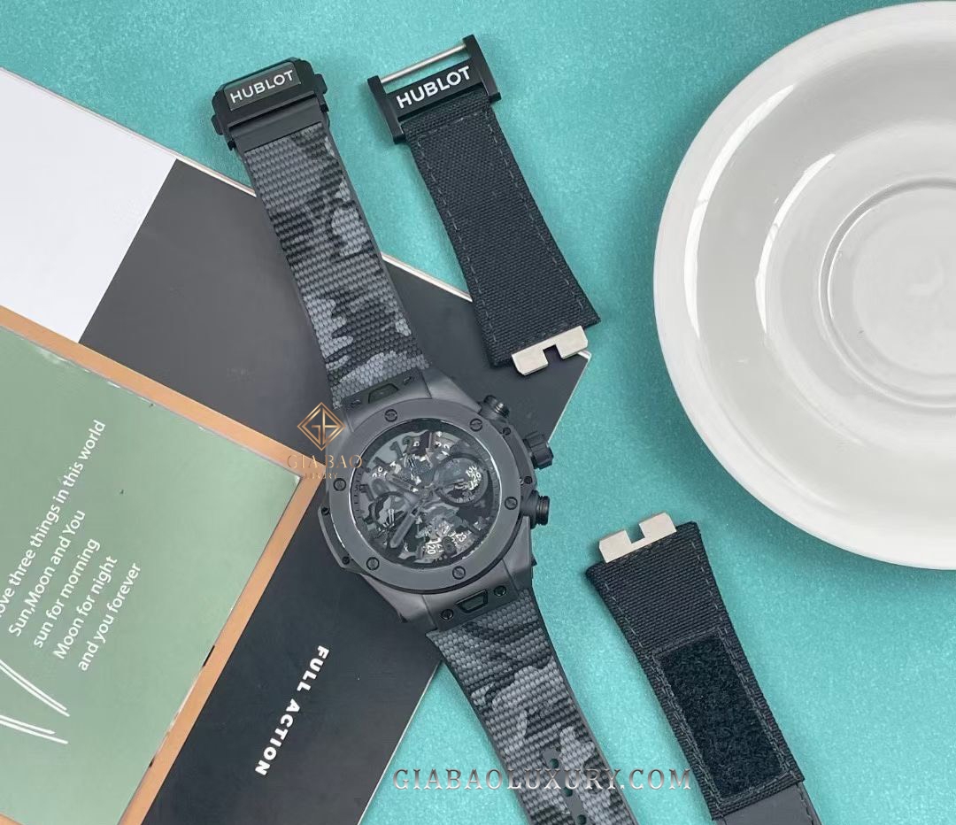 Đồng Hồ Hublot Big Bang Unico All Black Camo Yohji Yamamoto 45 mm 411.CI.0110.RX.YOY20