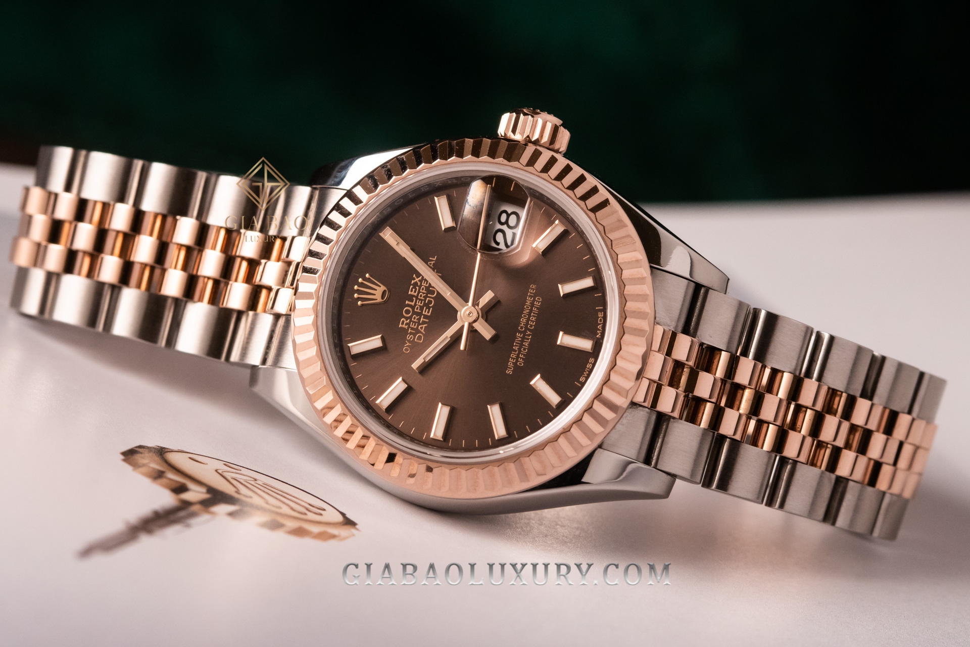 Đồng Hồ Rolex Lady-Datejust 279171 Mặt Số Chocolate