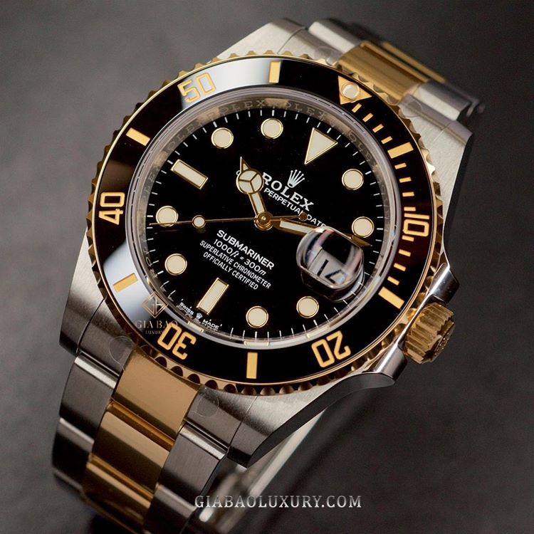 Đồng Hồ Rolex Submariner 126613LN Mặt Số Đen