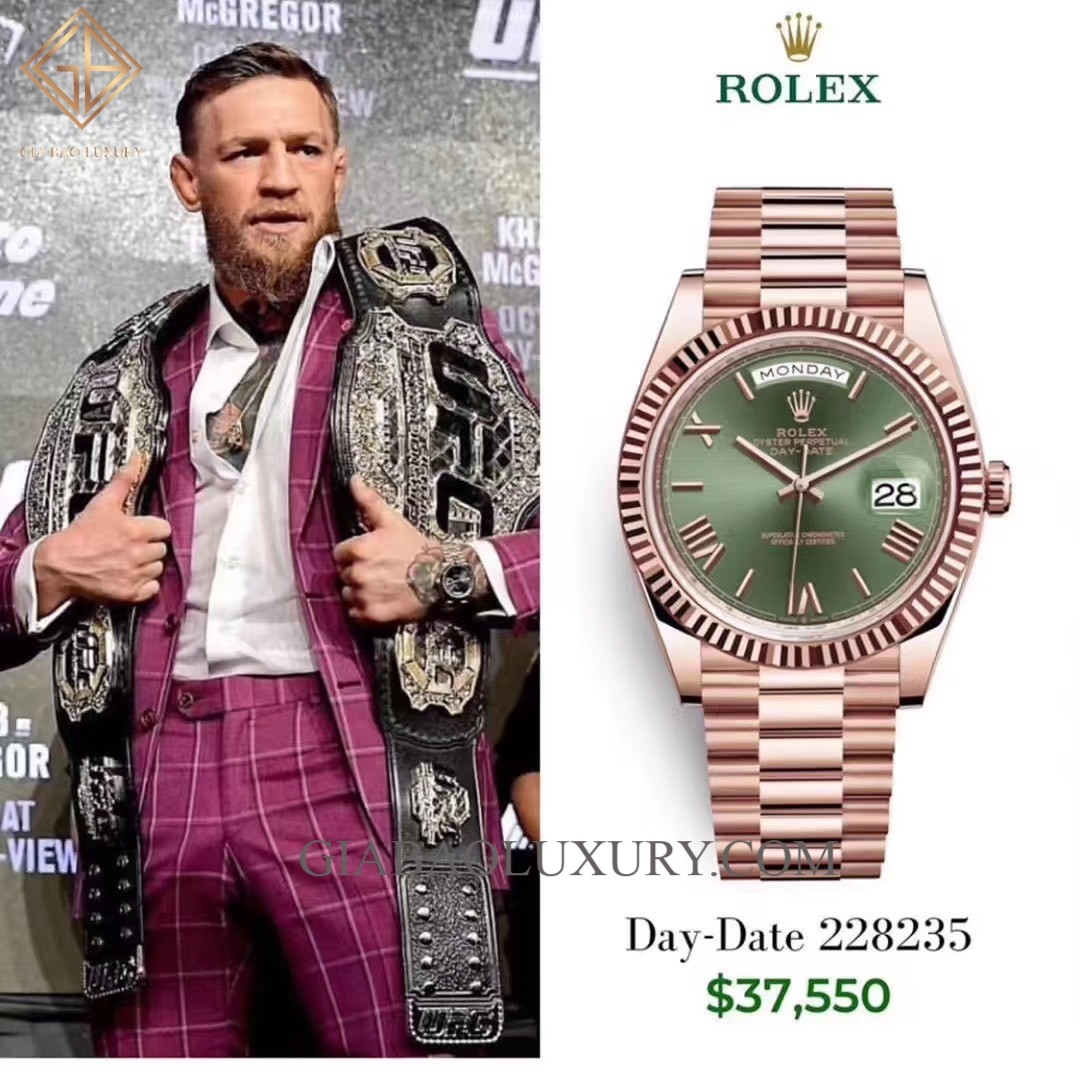 Đồng Hồ Rolex Day-Date 228235 Mc Gregor