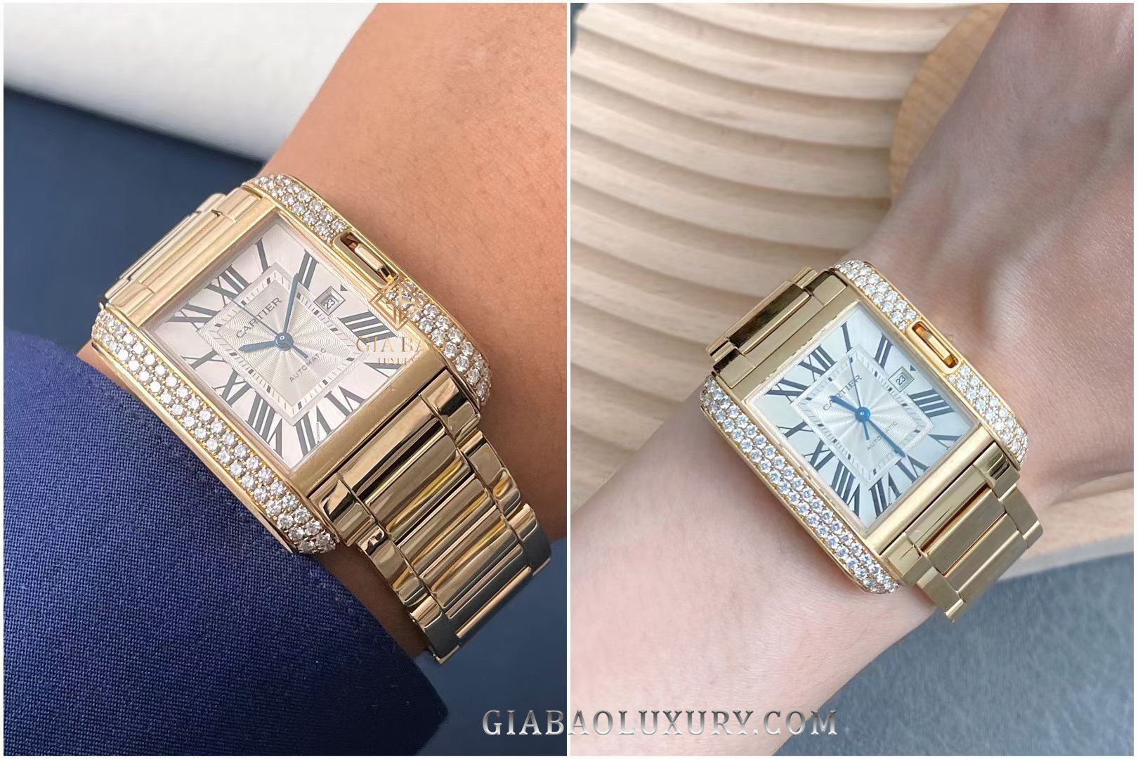 Đồng Hồ Cartier Tank WT100006