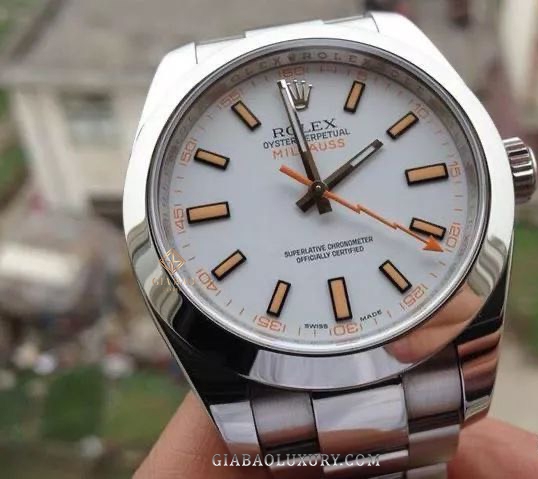 Đồng Hồ Rolex Milgauss 116400GV Mặt Số Trắng