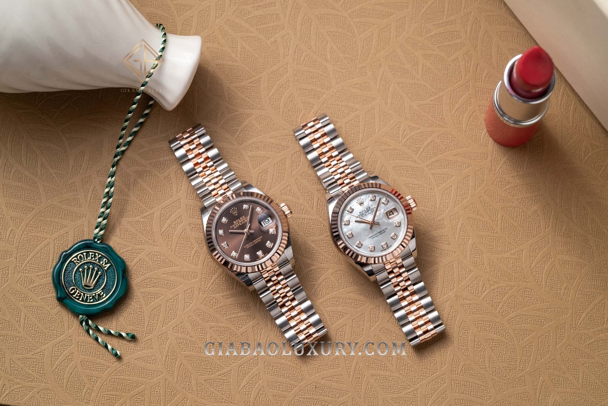 Đồng hồ Rolex Lady Datejust 279171 Mặt Số Chocolate Nạm Kim Cương