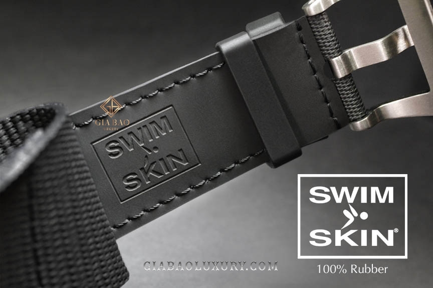 Dây cao su Rubber B dành cho đồng hồ Rolex Sky-Dweller dây da vỏ YG WG RG Combat Strap 22mm - CUFF Series