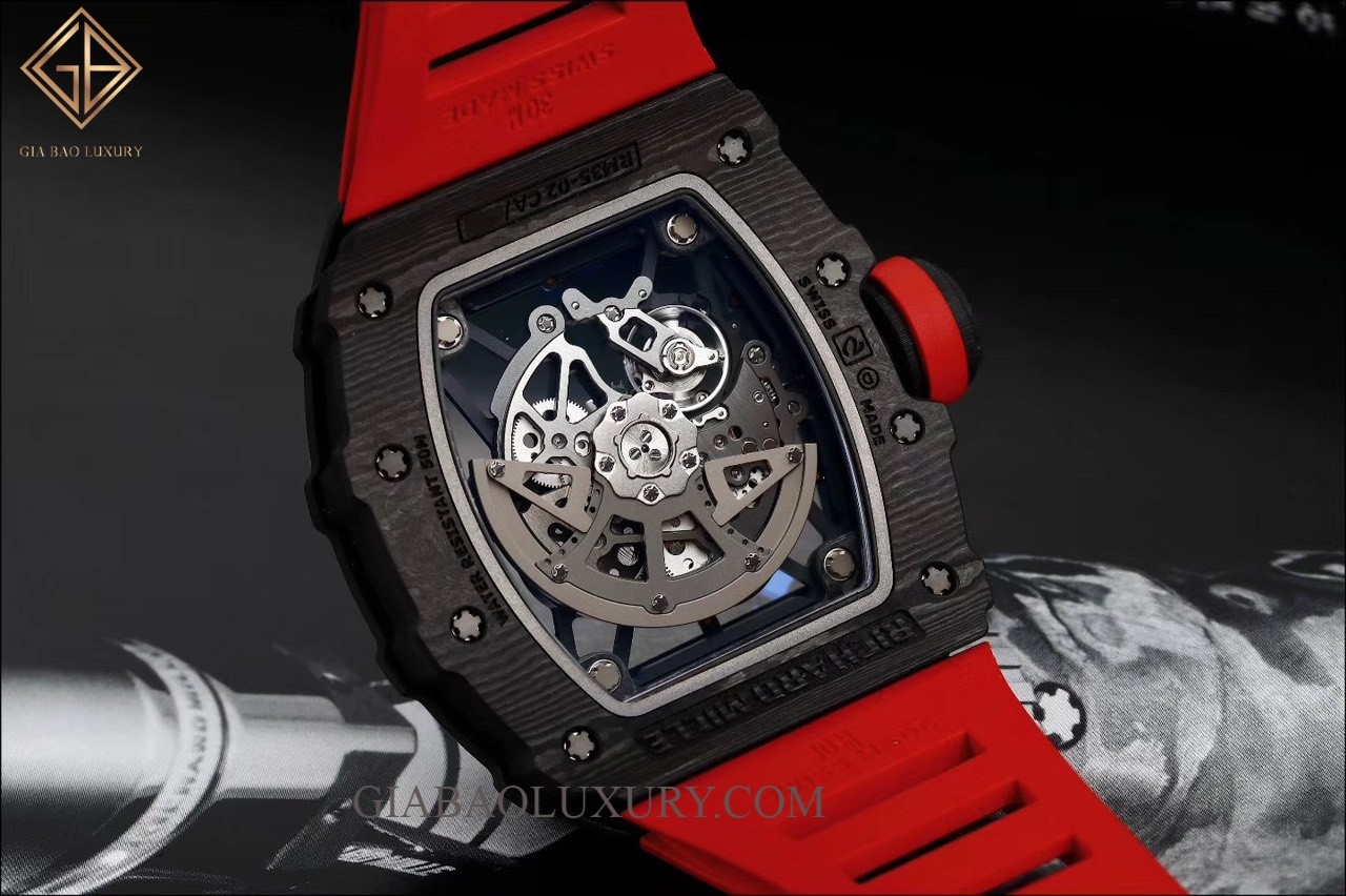 Đồng Hồ Richard Mille RM 35-02 Automatic Rafael Nadal Đen