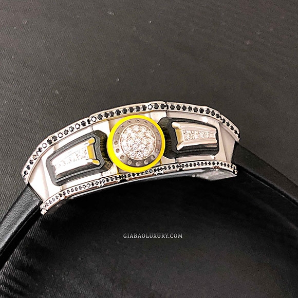 Đồng Hồ Richard Mille RM11-03 Vàng Trắng Đính Kim Cương