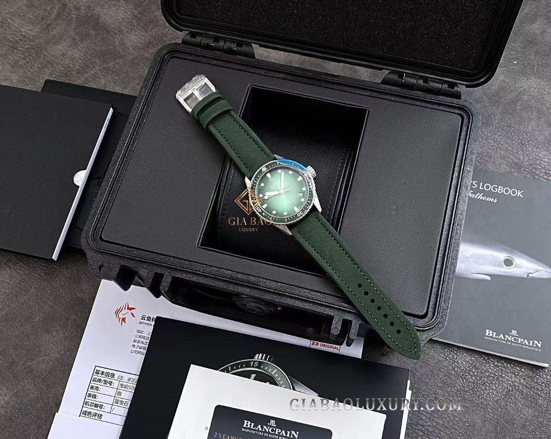 Đồng Hồ Blancpain Fifty Fathoms Bathyscaphe 5000-1153-H52A