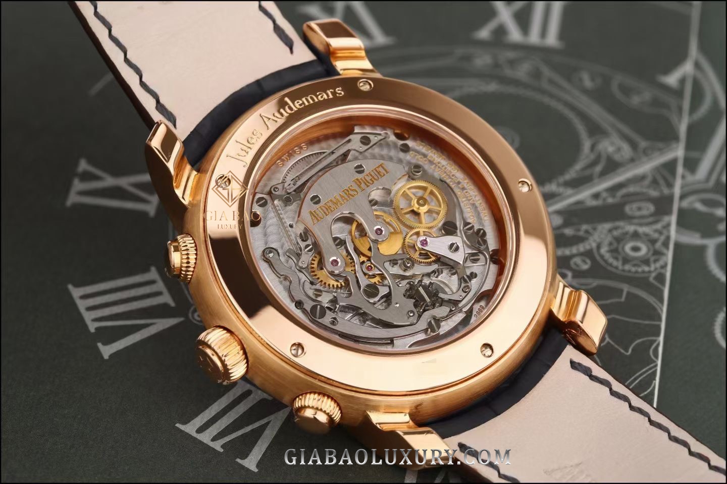 Đồng Hồ Audemars Piguet Jules Audemars Tourbillon Chronograph 26010OR.OO.D088CR.01