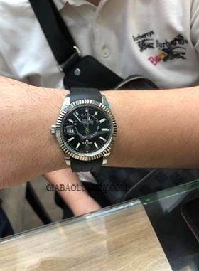 dây cao su cho rolex sky dweller