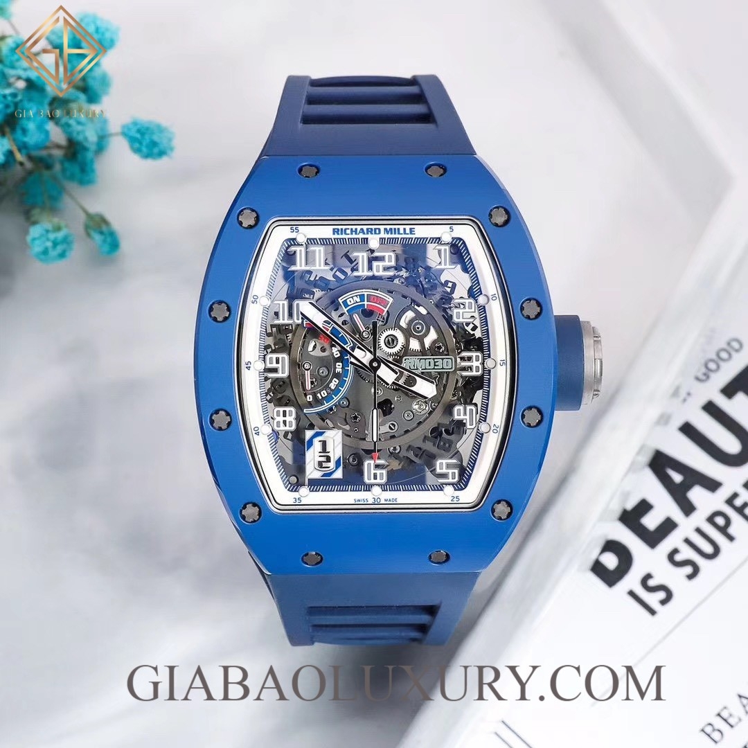 Đồng Hồ Richard Mille RM030 Blue Ceramic EMEA Limited Edition