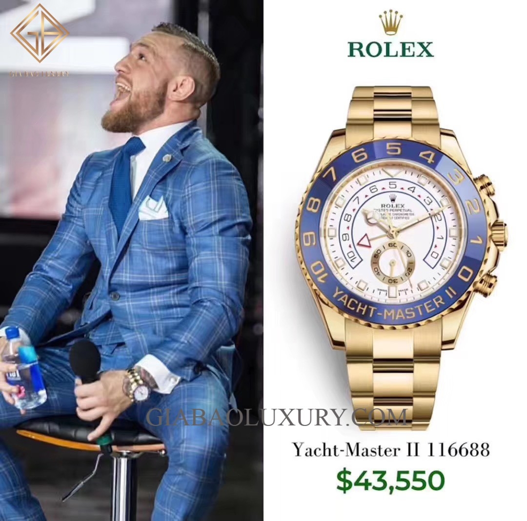 Đồng Hồ Rolex Yacht Master II 116688 Mc Gregor