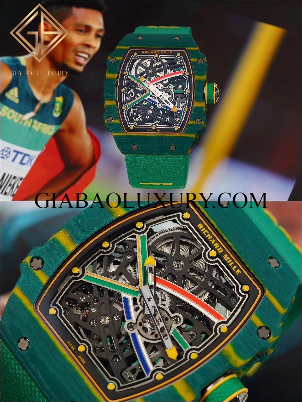 Đồng Hồ Richard Mille RM 67-02 Van Niekerk Sprin & High Jump